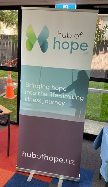 Hub Of Hope Pull-up Banner Display Auckland